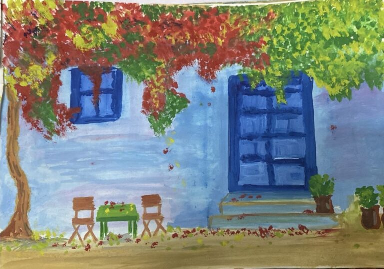 beige scrapbook art and history museum presentation 11