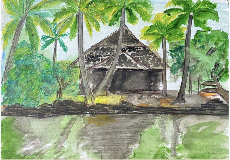 beige scrapbook art and history museum presentation 16