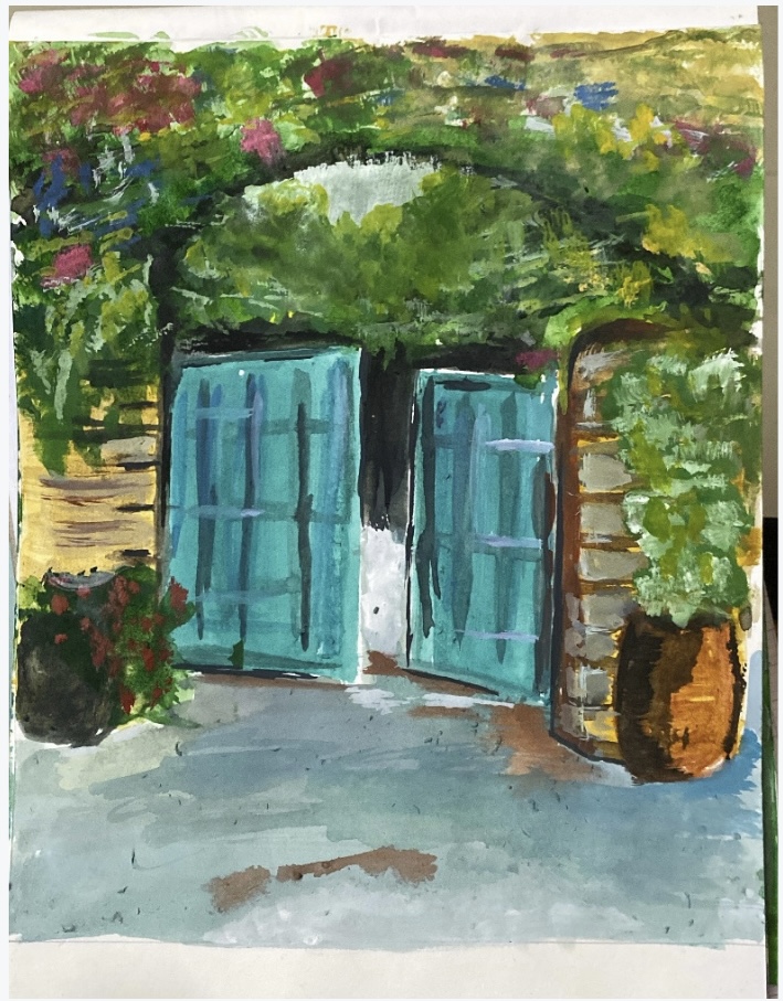 beige scrapbook art and history museum presentation 18