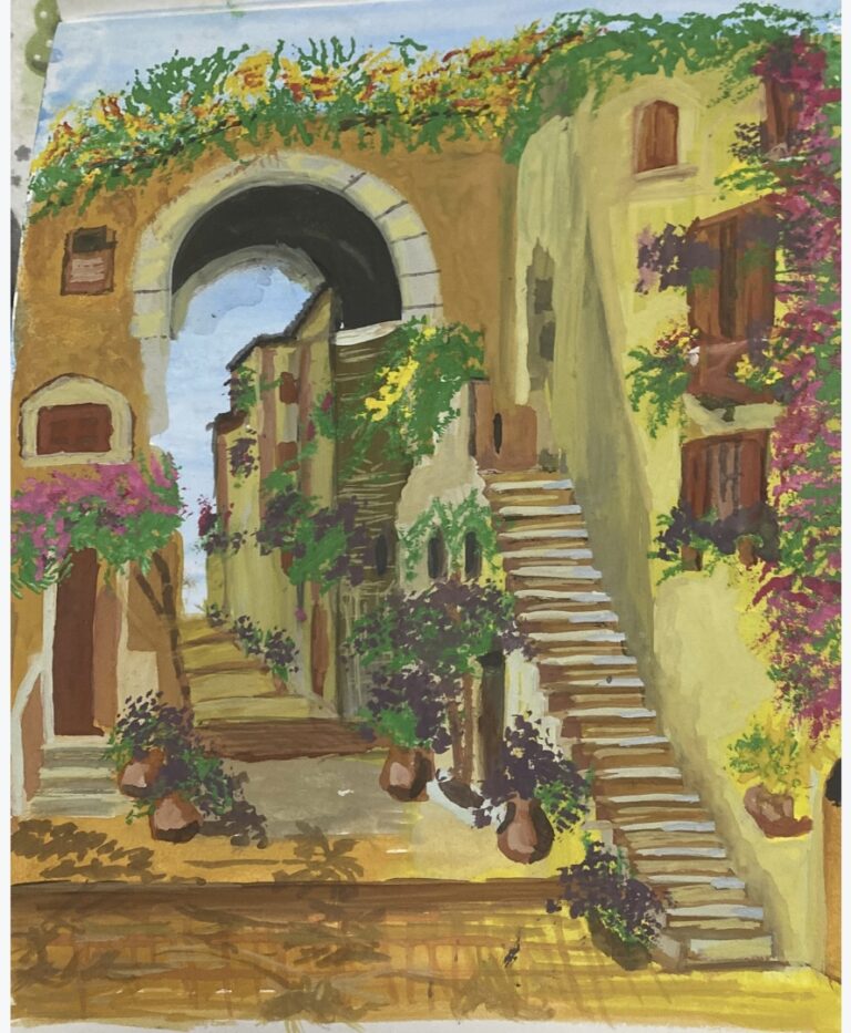 beige scrapbook art and history museum presentation 20